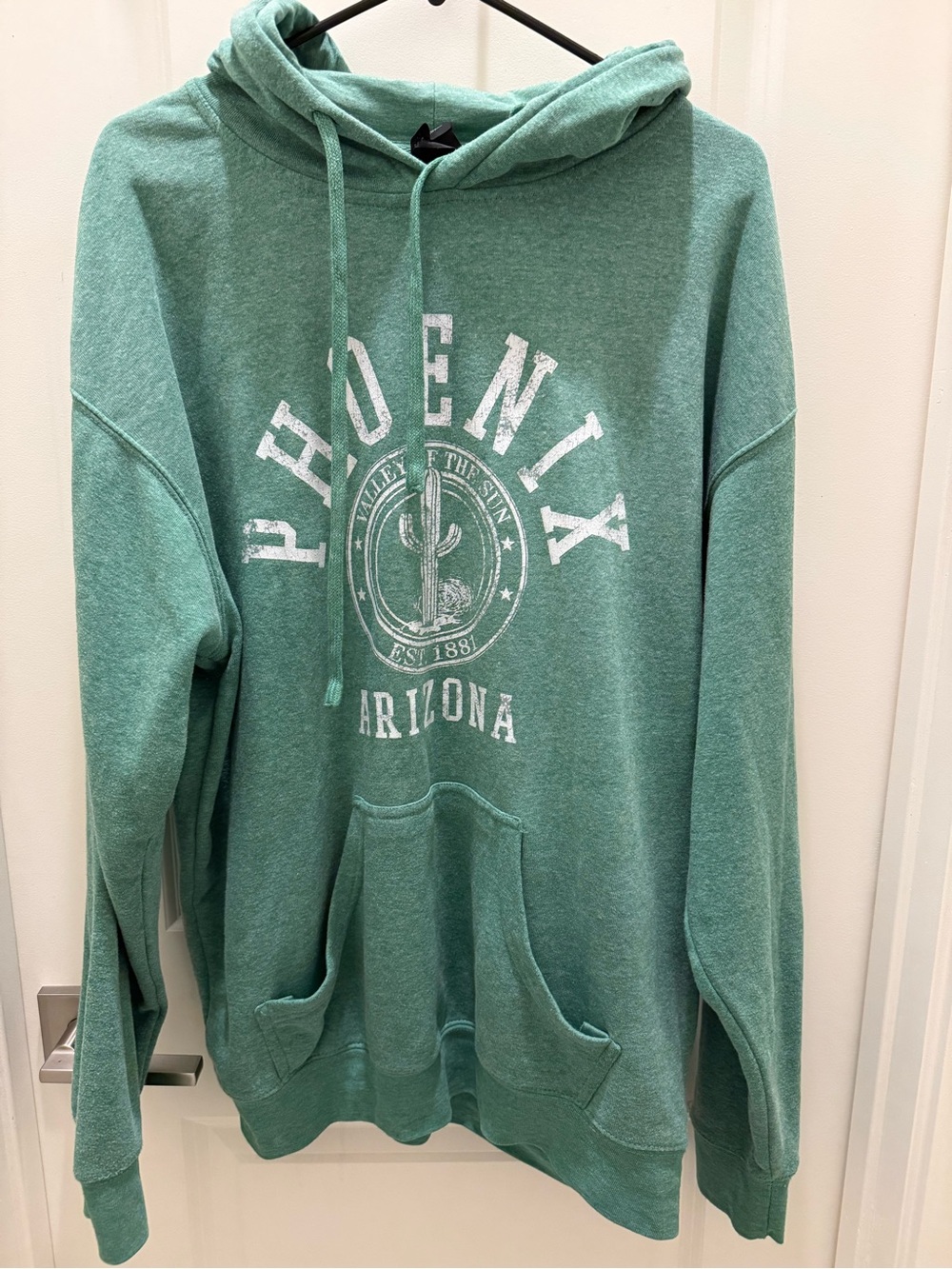 Phoenix Arizona Green Graphic Hoodie